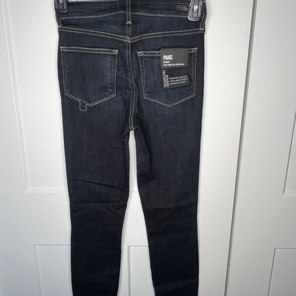 PAIGE Margot Super High Rise Ultra Skinny Jeans Women's Size 27 NWT - Picture 4 of 6